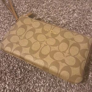 Coach wristlet